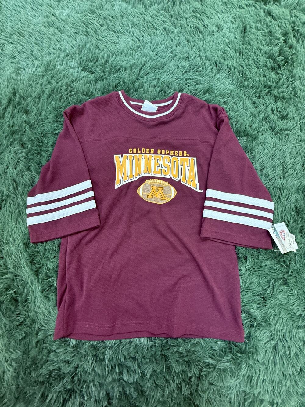 Vintage MightyMac Sports Minnesota Golden Gophers Youth M 12-14 Football Jersey